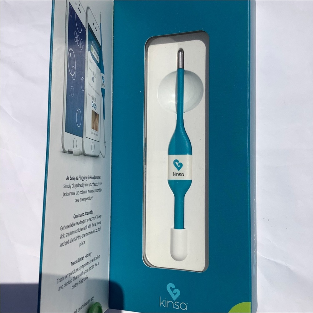 Kinsa KSA003B Smart Bluetooth Thermometer 10 Seconds